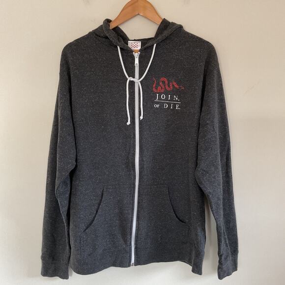 Museum Of The American Revolution Philadelphia Hoodie Adult 2XL Join Or Die - Picture 1 of 9